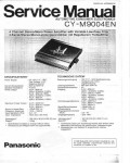 Сервисная инструкция Panasonic CY-M9004EN