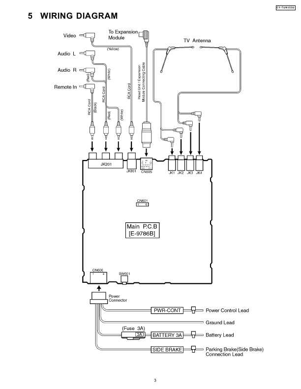 Сервисная инструкция Panasonic CY-TUN153U