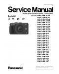 Сервисная инструкция Panasonic DMC-GX1 (KPEG)