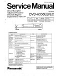 Сервисная инструкция Panasonic DVD-A350EC