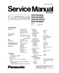 Сервисная инструкция Panasonic DVD-RV32GC, DVD-RV32GD, DVD-RV32GN