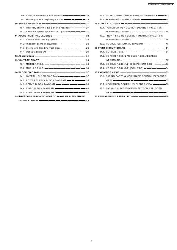 Сервисная инструкция Panasonic DVD-S295EE, DVD-S295GCA