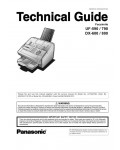 Сервисная инструкция Panasonic DX-600, DX-800 (схема)
