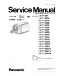 Сервисная инструкция Panasonic HC-V100