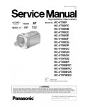 Сервисная инструкция Panasonic HC-V700, HC-V707