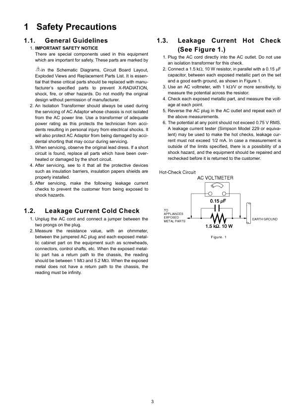 Сервисная инструкция Panasonic HM-TA20 VOL.1