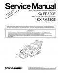 Сервисная инструкция Panasonic KX-FP320E