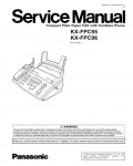 Сервисная инструкция Panasonic KX-FPC95