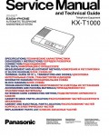 Сервисная инструкция Panasonic KX-T1000