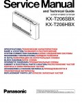 Сервисная инструкция Panasonic KX-T206SBX