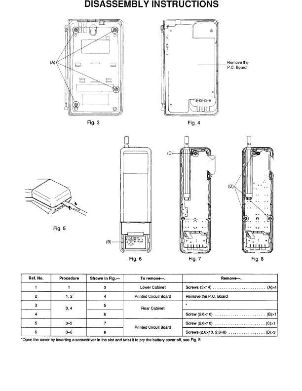 Сервисная инструкция Panasonic KX-T3730-1