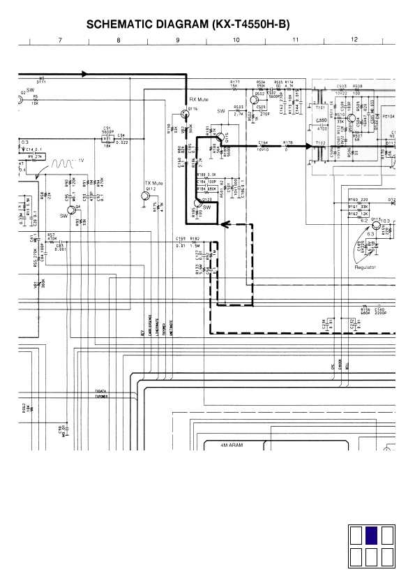 Сервисная инструкция Panasonic KX-T4550