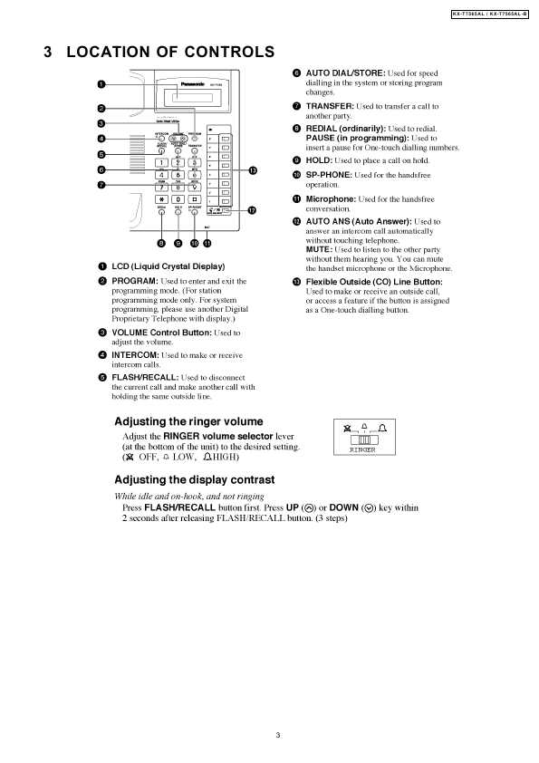 Сервисная инструкция Panasonic KX-T7565