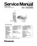 Сервисная инструкция Panasonic KX-T9200BS