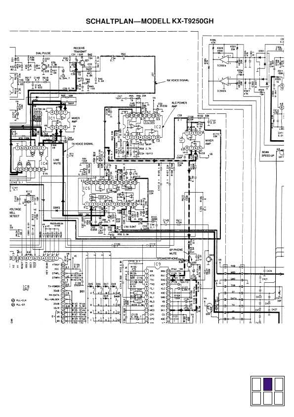 Сервисная инструкция Panasonic KX-T9250G