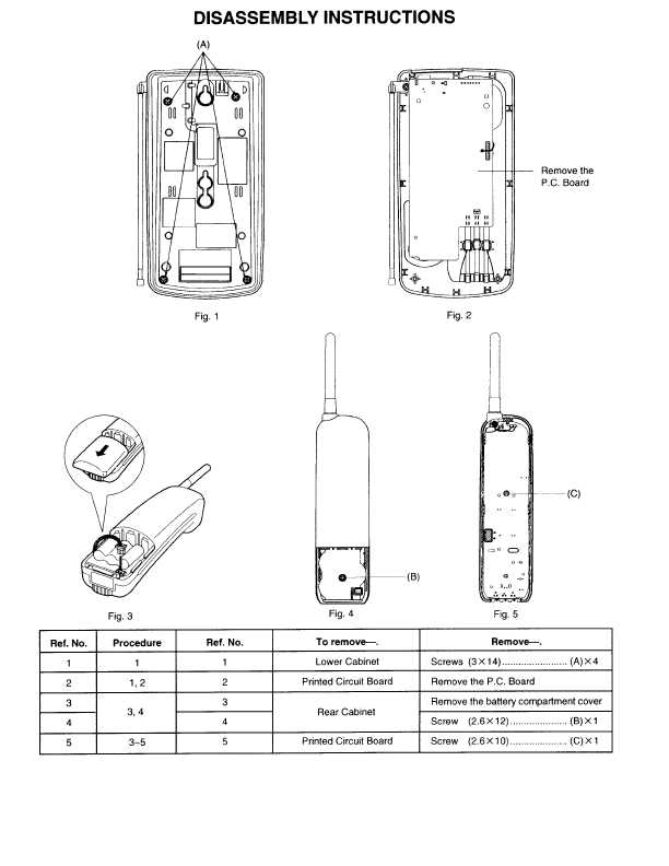 Сервисная инструкция Panasonic KX-TC109W