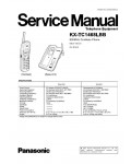 Сервисная инструкция Panasonic KX-TC1468LBB