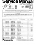 Сервисная инструкция Panasonic KX-TC157-B