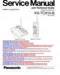 Сервисная инструкция Panasonic KX-TC910B