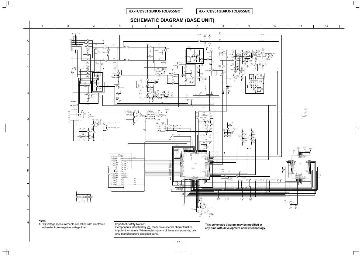 Сервисная инструкция Panasonic KX-TCD951