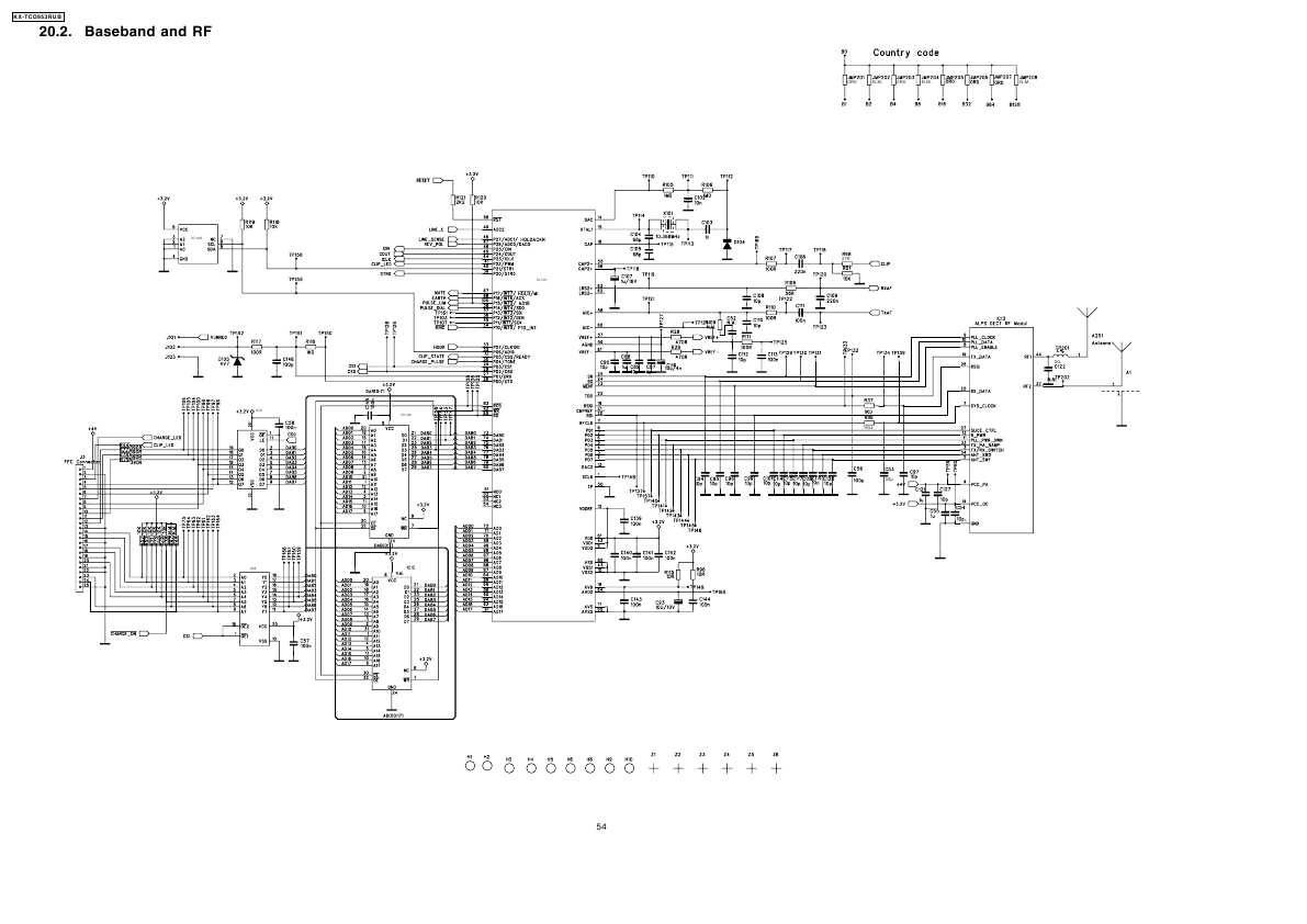 Panasonic kx ts2350ruw схема