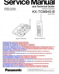 Сервисная инструкция Panasonic KX-TCM940B