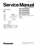 Сервисная инструкция Panasonic KX-TG1032CS