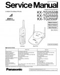 Сервисная инструкция Panasonic KX-TG2550B