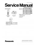 Сервисная инструкция Panasonic KX-TG7341MLT