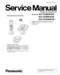 Сервисная инструкция Panasonic KX-TG8062CB, KX-TG8063CB, KX-TGA805CB