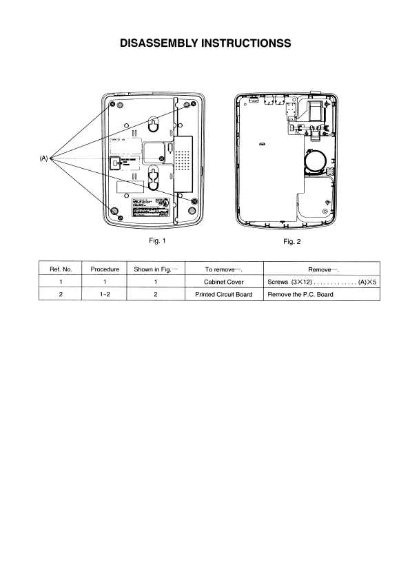 Сервисная инструкция Panasonic KX-TS10-W