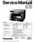 Сервисная инструкция Panasonic NE-1057, NE-1457