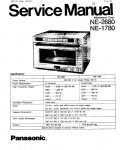 Сервисная инструкция Panasonic NE-1780, NE-2680