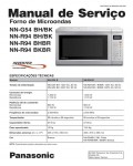 Сервисная инструкция Panasonic NN-G54, NN-R94