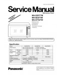 Сервисная инструкция Panasonic NN-GD577M, NN-GT547W, NN-SD577M