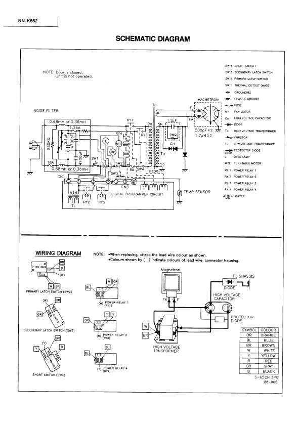 Panasonic nn c2003s схема