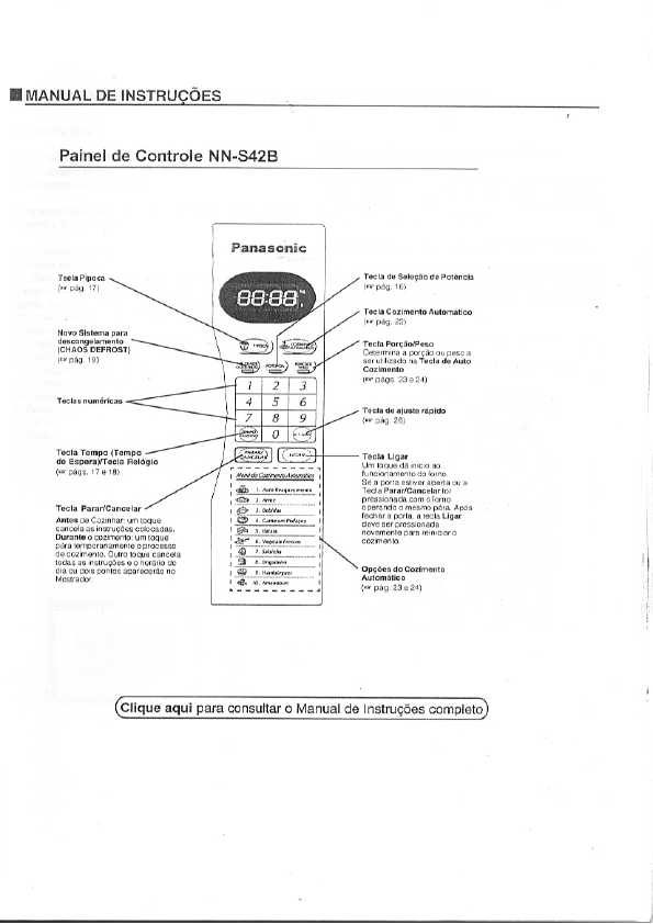 Сервисная инструкция Panasonic NN-S42B