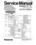 Сервисная инструкция Panasonic NV-DV10000EC