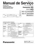 Сервисная инструкция Panasonic NV-FJ605BR, NV-SJ405BR
