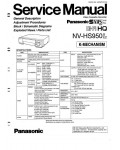 Сервисная инструкция Panasonic NV-HS950