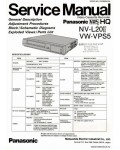 Сервисная инструкция PANASONIC NV-L20