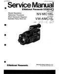 Сервисная инструкция Panasonic NV-MC10 VW-AMC1