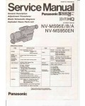 Сервисная инструкция Panasonic NV-MS95E, NV-MS950EN