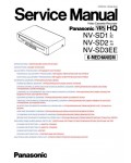 Сервисная инструкция Panasonic NV-SD1, NV-SD2, NV-SD3EE