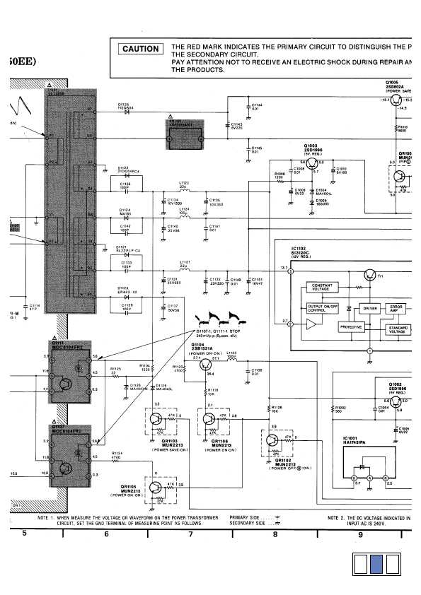 Сервисная инструкция Panasonic NV-SD350EE, NV-SD450EE (Схема)