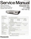 Сервисная инструкция Panasonic NV-W1E