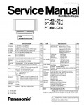 Сервисная инструкция Panasonic PT-43LC14, PT-50LC14, PT-60LC14