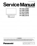 Сервисная инструкция Panasonic PT-52LCX66, PT-56LCX66, PT-61LCX66