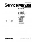 Сервисная инструкция Panasonic PT-D6000