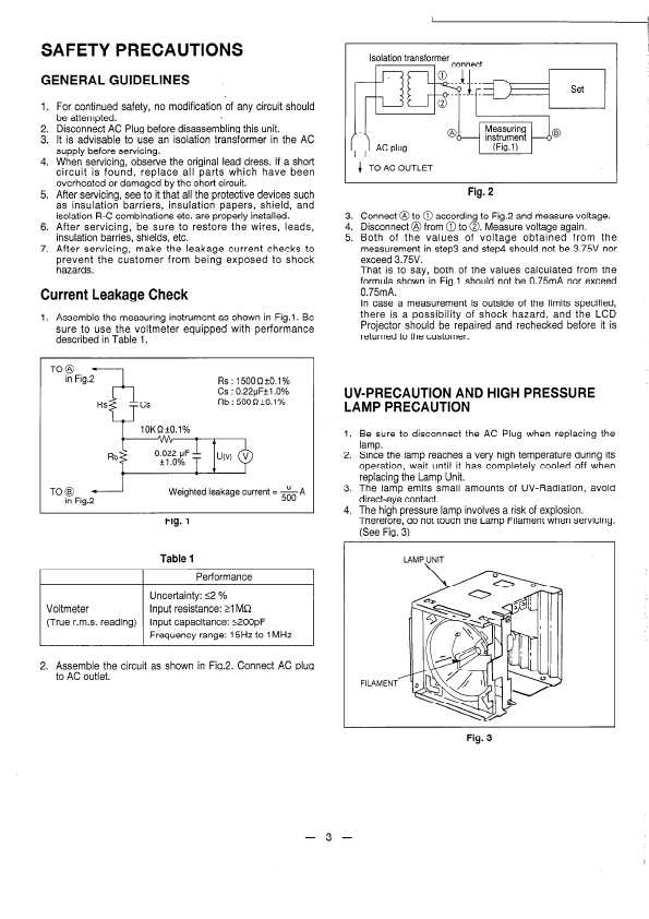 Сервисная инструкция Panasonic PT-L392, PT-L592